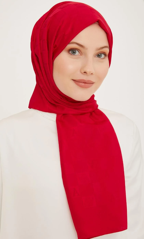 Armine Trend İnci Monogram 3 - 11 Kırmızı