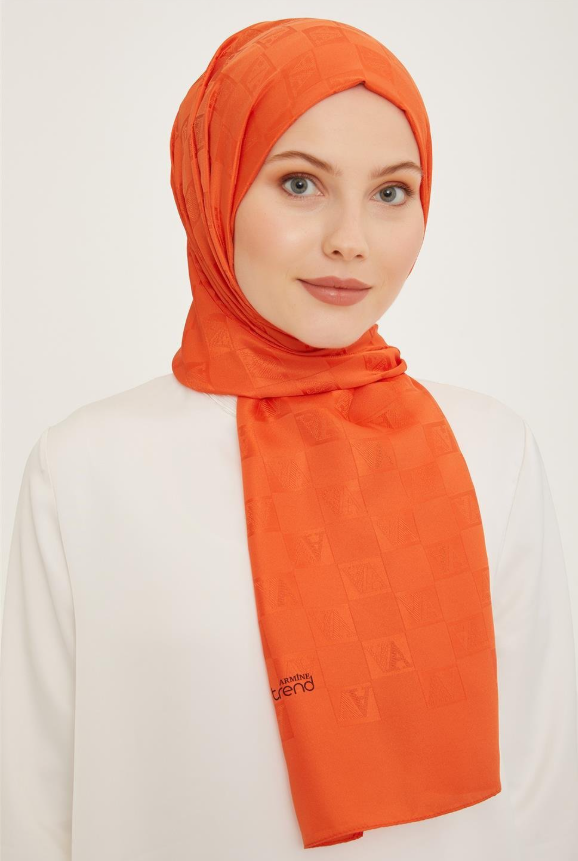 Armine Trend İnci Monogram IST 3 - 14 Turuncu
