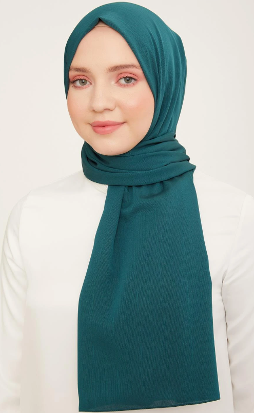 Armine Trend J.Capri Şal 5-123 Koyu Yeşil