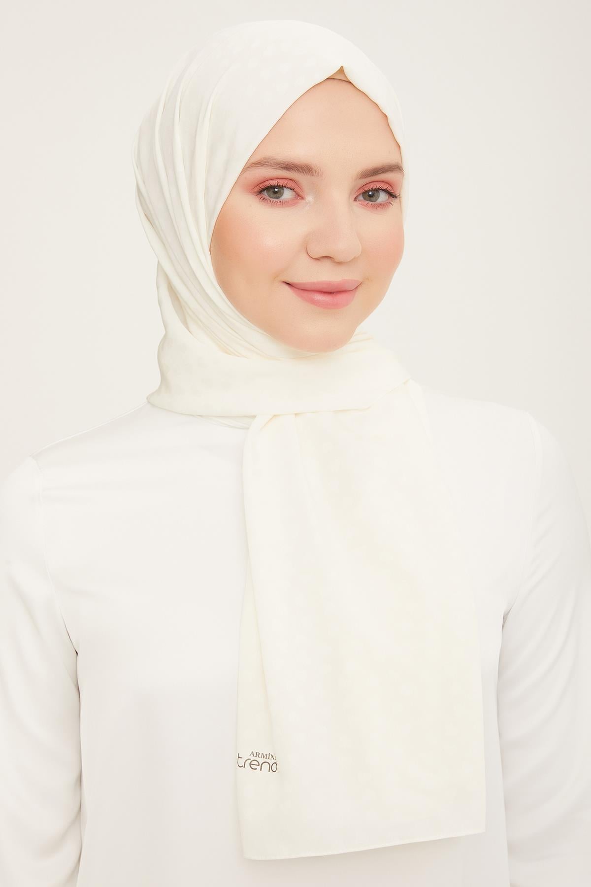Armine Trend J.Capri Şal 5-100 Beyaz
