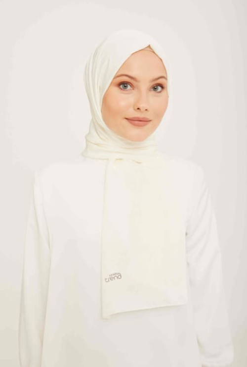 Armine Trend J.Capri Beyaz Düz Renk Şal IST 8-100