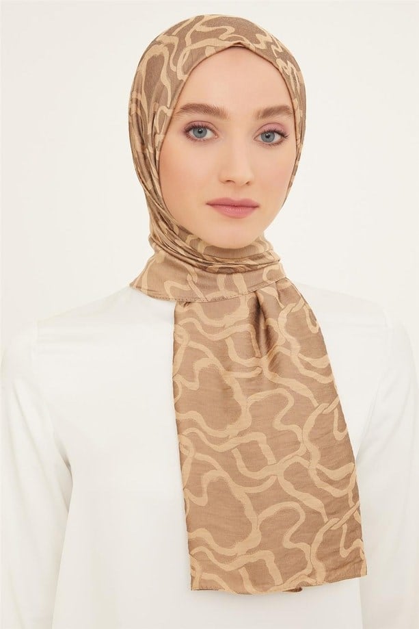 Armine Trend  J.Viscon Şal 2-24928 Sütlü Kahve