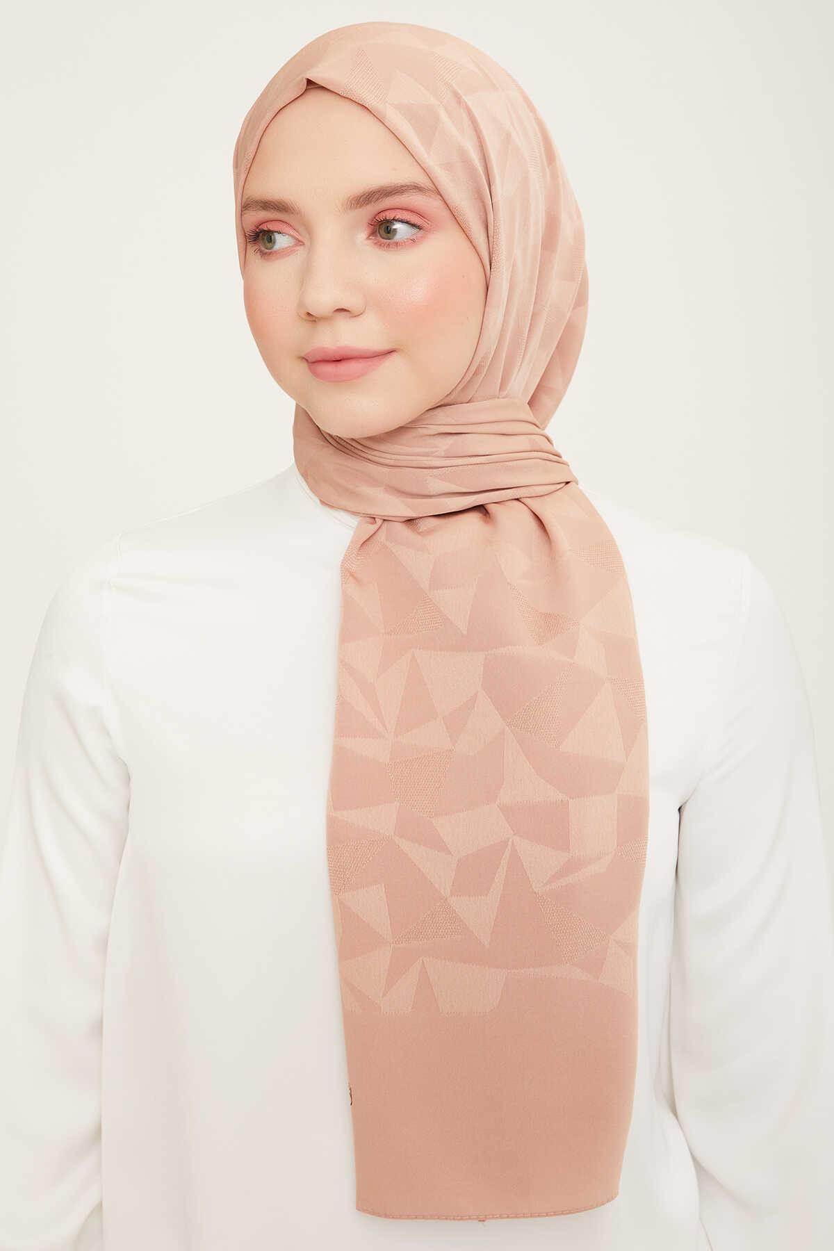 Armine Trend J.Capri Nude Desenli Şal IST 7-106
