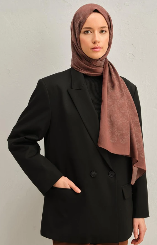 Armine Trend Lyon Şal 2-246708 Kahverengi