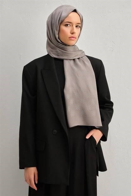 Armine Trend Lyon Şal 4 - 245361 Gri