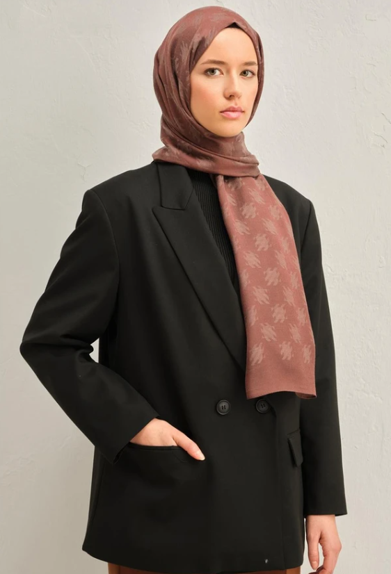 Armine Trend Lyon Şal 4-246708 Kahverengi 
