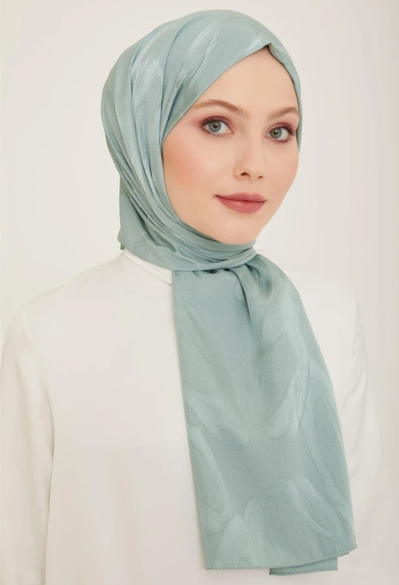 Armine Trend Mira Şal 1-242730 Mint Yeşili