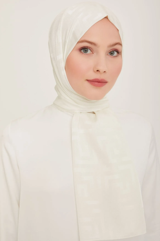 Armine Trend Mira Şal 2-242717 Beyaz