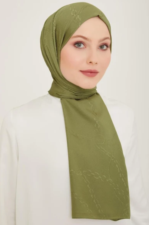 Armine Trend Mira Şal 4-242732 Yeşil