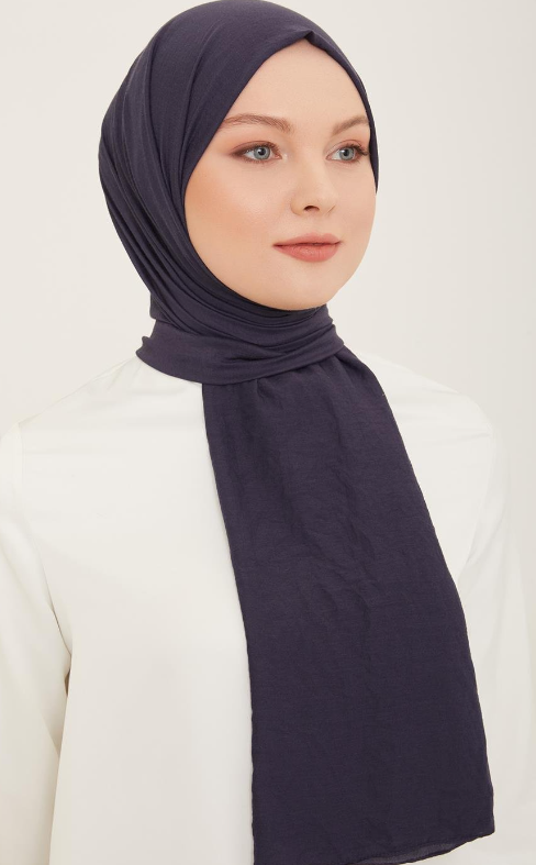 Armine Trend Naturel Soft Şal Lacivert  -  40