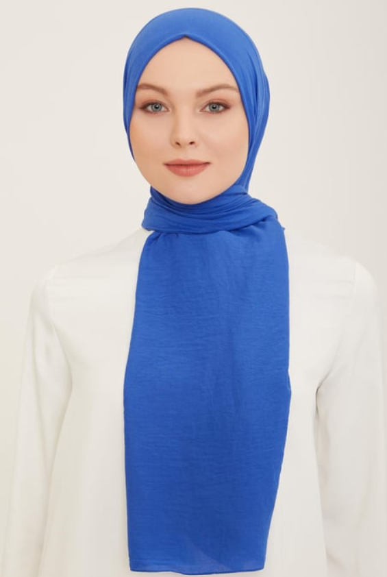 Armine Trend Naturel Soft Şal Saks Mavisi IST 85