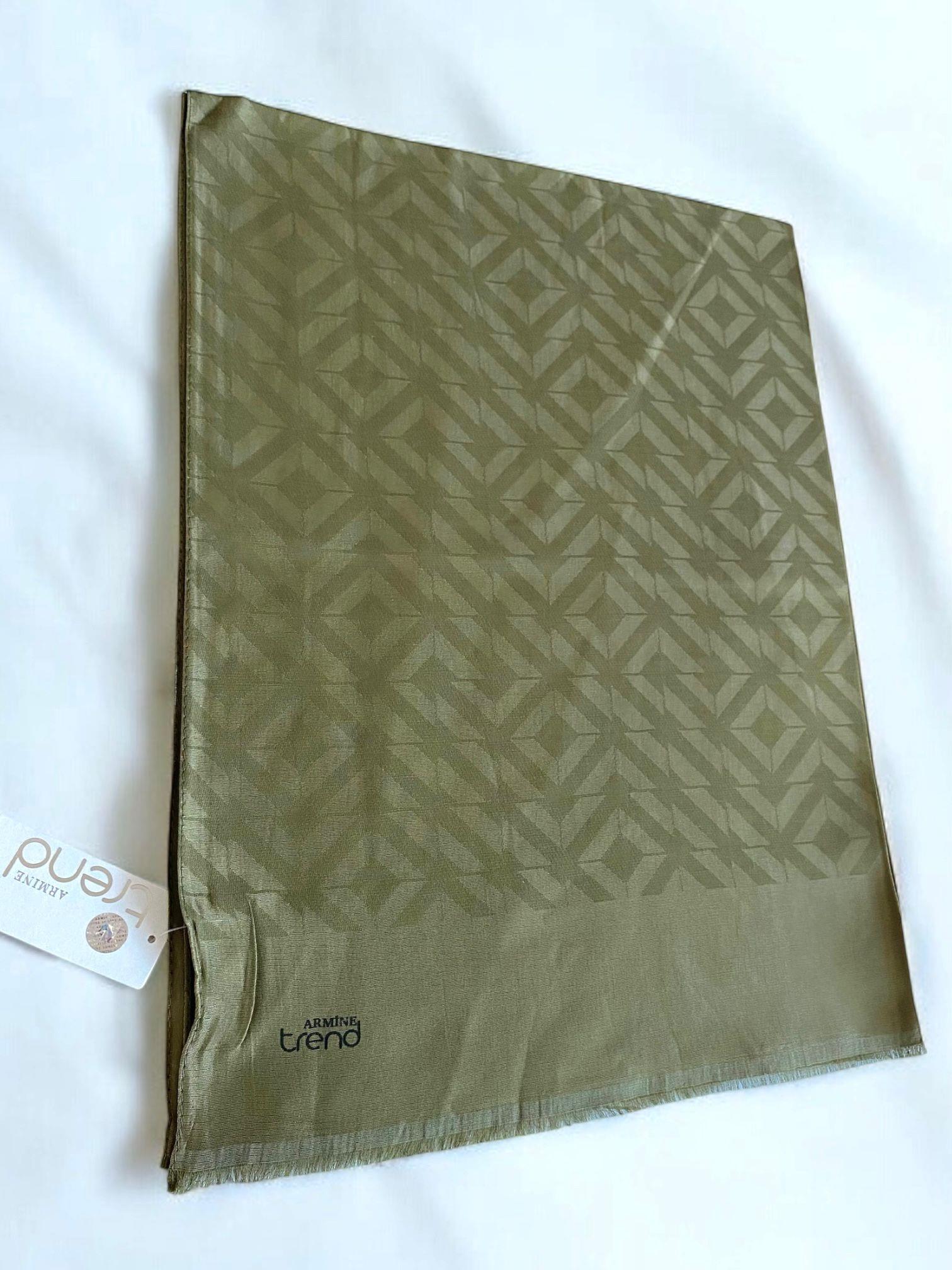 Armine Trend Pera Şal 1-4868 Haki