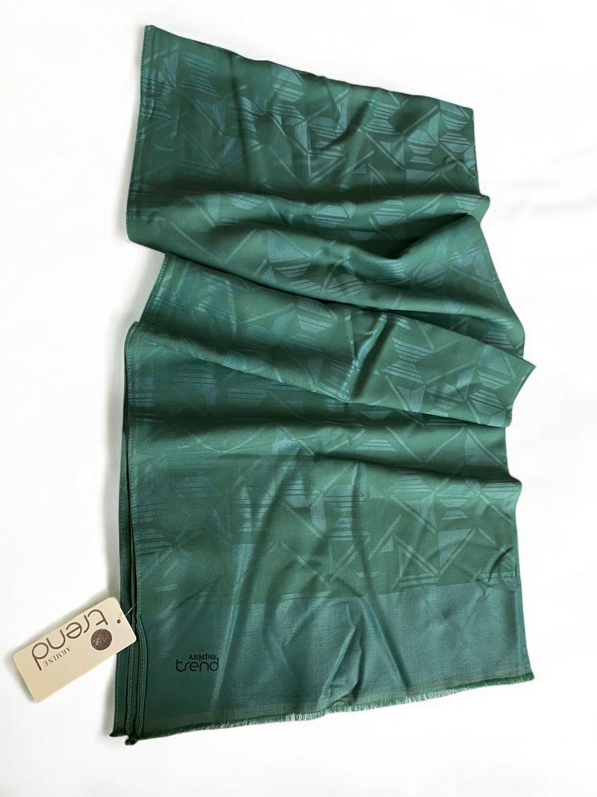 Armine Trend Pera Şal 2-4881 Mint Yeşil