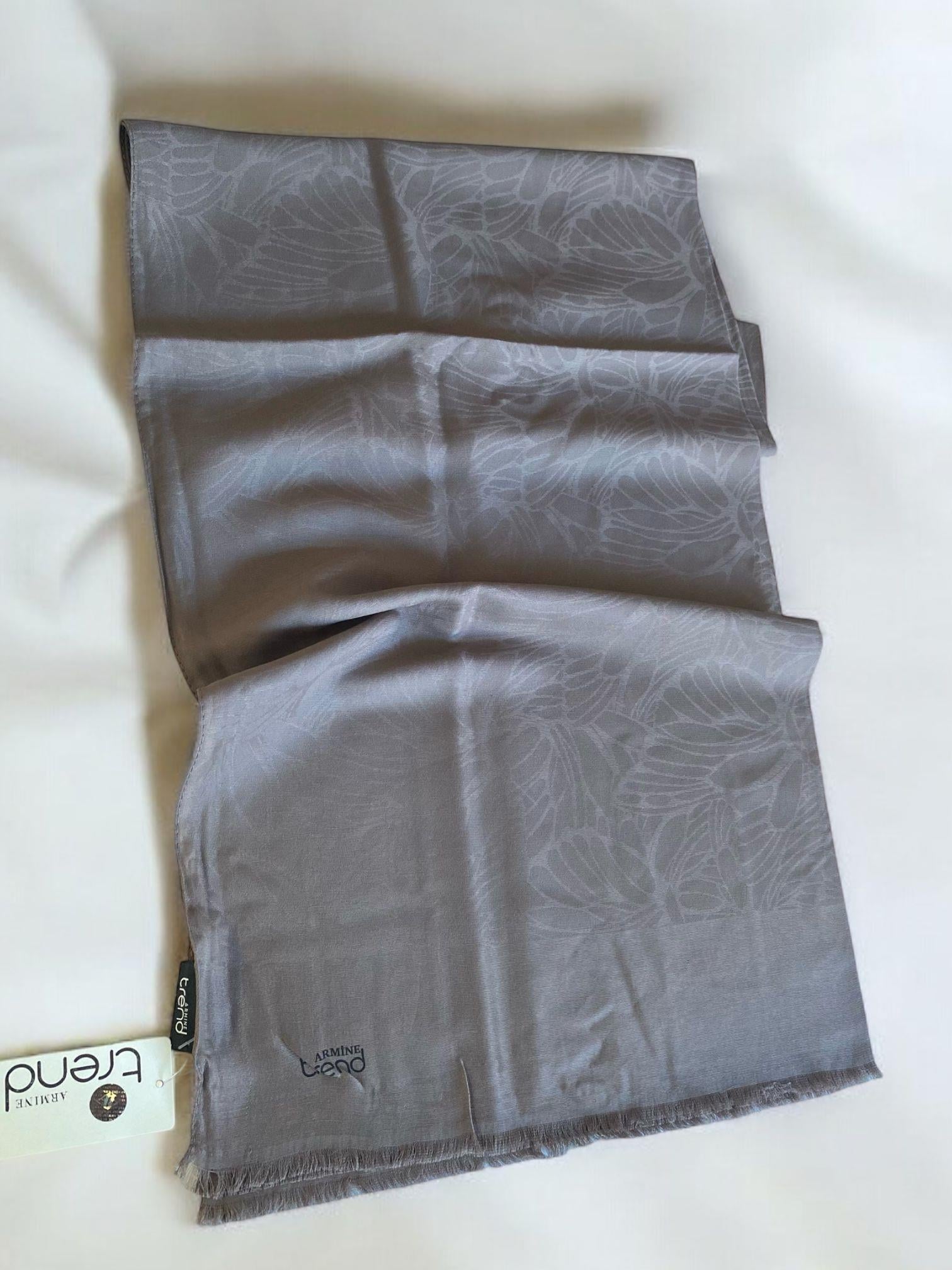 Armine Trend Pera Şal 3-4862 Koyu Vizon