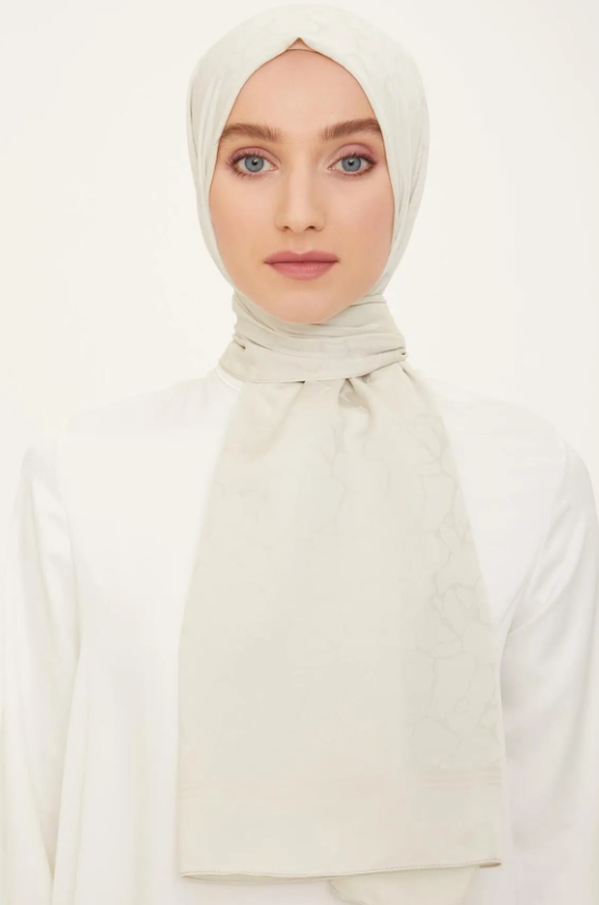 Armine Trend Safir Şal 1-241821 Krem