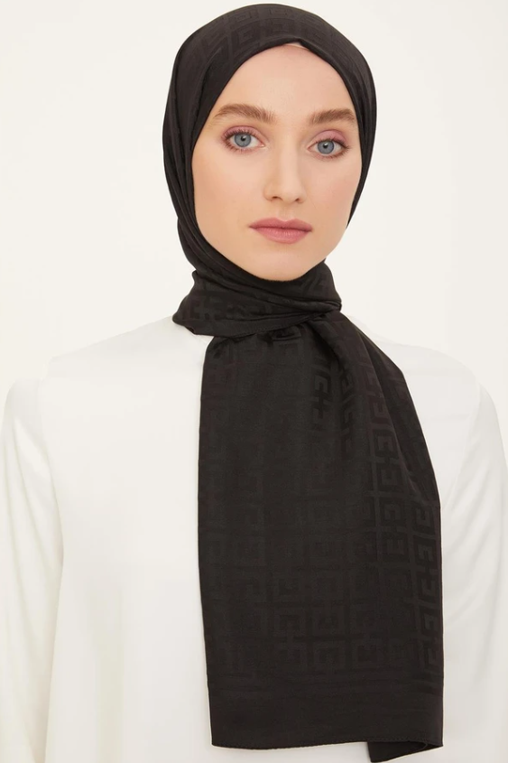 Armine Trend Safir Şal 2-241830 Siyah