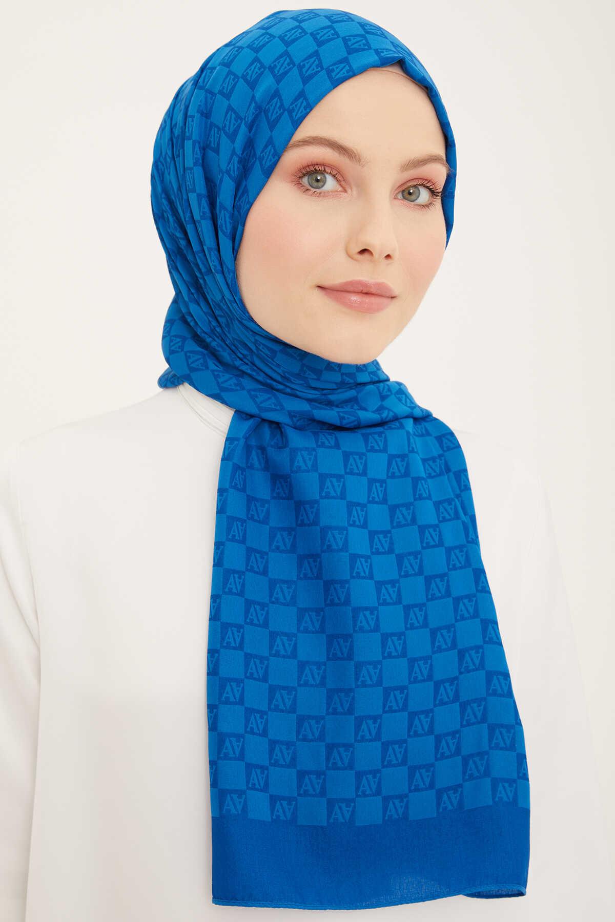 Armine Trend Ultra Lıght A Logo Saks Mavisi Şal 18-21162
