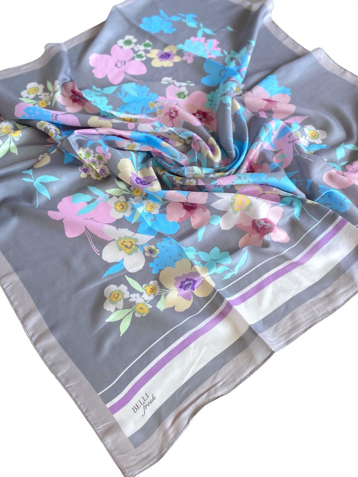 Belli Fresh Nova Eşarp 1011-03 Vizon Karışık Desen 49748