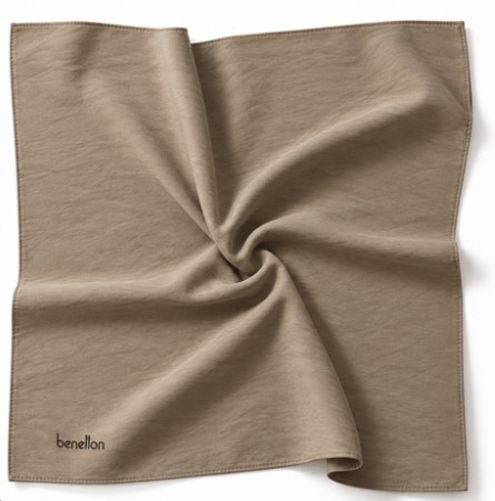 Benetton Siena Eşarp 1022 012 Bej Düz Desen