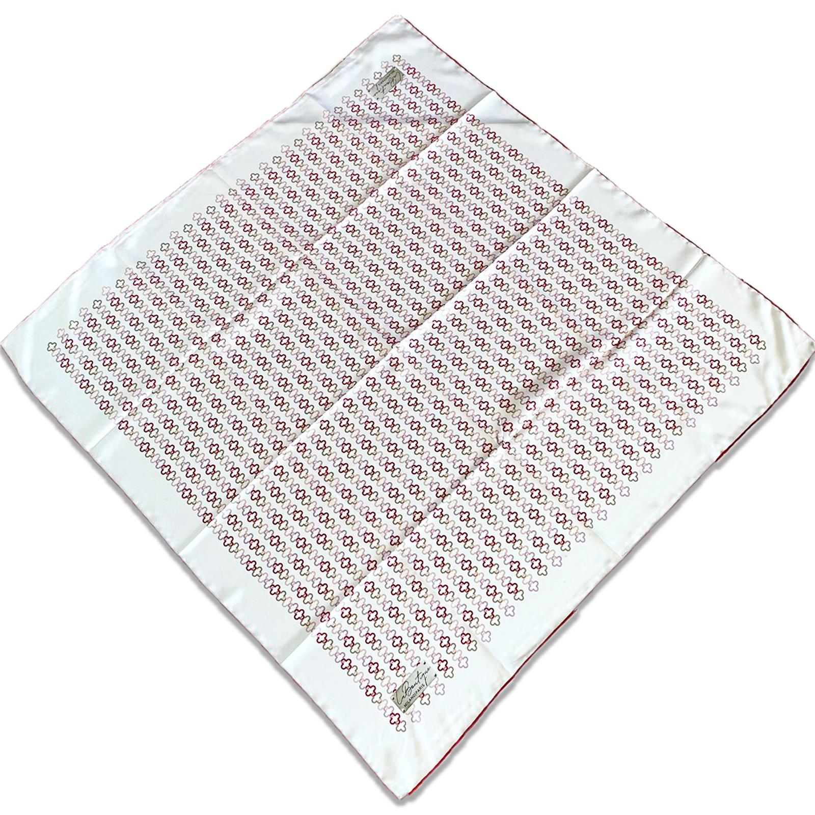 Defolu Polyester La Boutique Pembe Karma Desen Eşarp 1866-12  34695