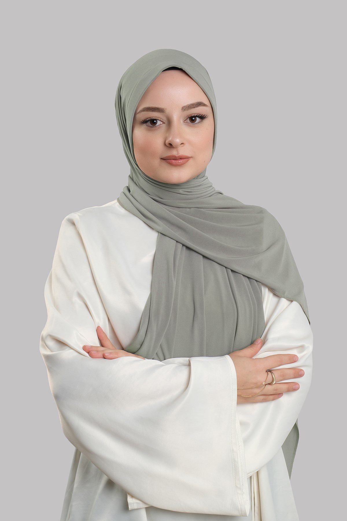 Koyu Gri Pratik Hazır Geçmeli Şal Sandy Önü Süngerli 2412_23