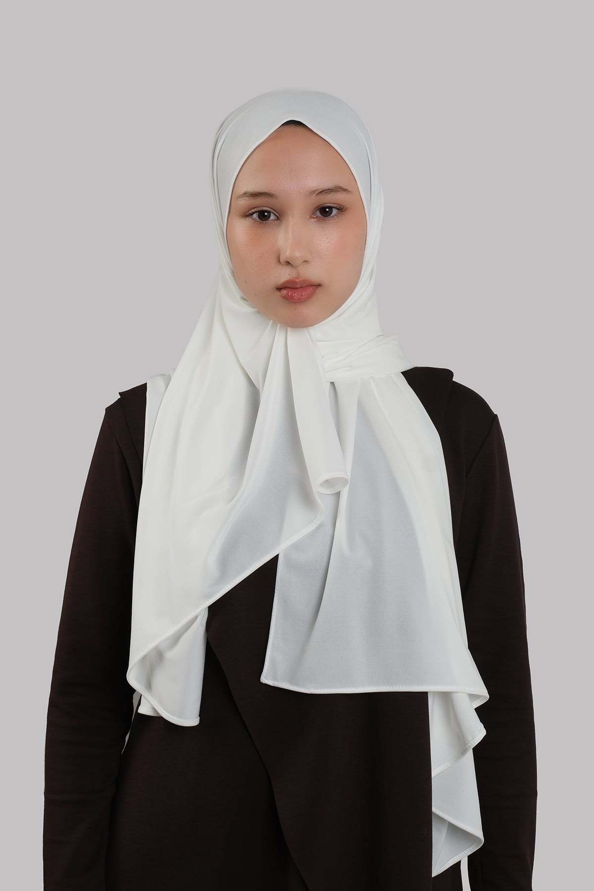 Krem Düz Klasik Şal Dikişli Premium Jersey Sade 202129_40