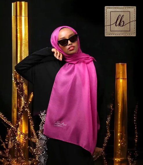 La Boutique Abiye Çingenem Düz Renk Şal IST 1-26798
