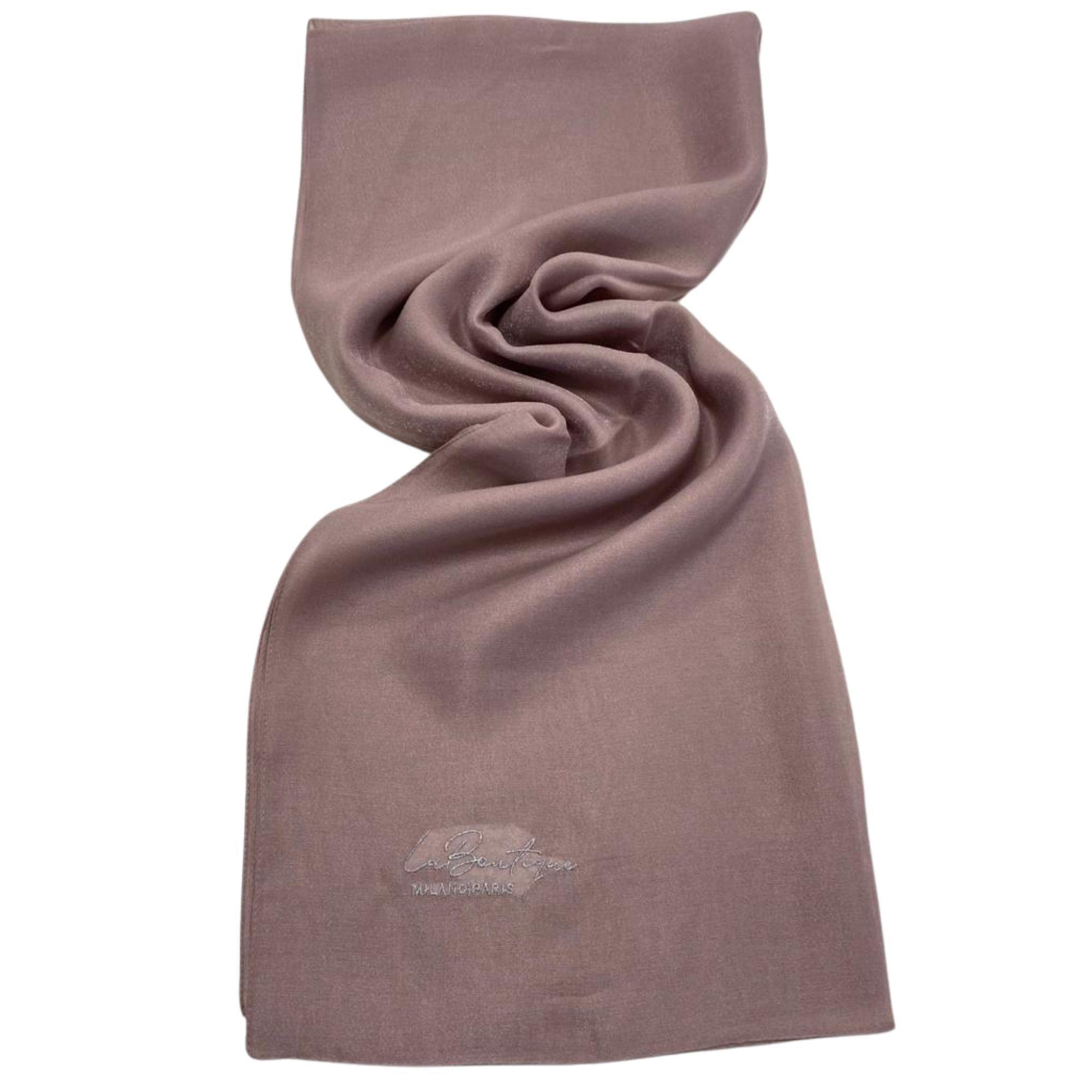La Boutique Abiye Pudra Düz Renk Şal IST  1 - 26776