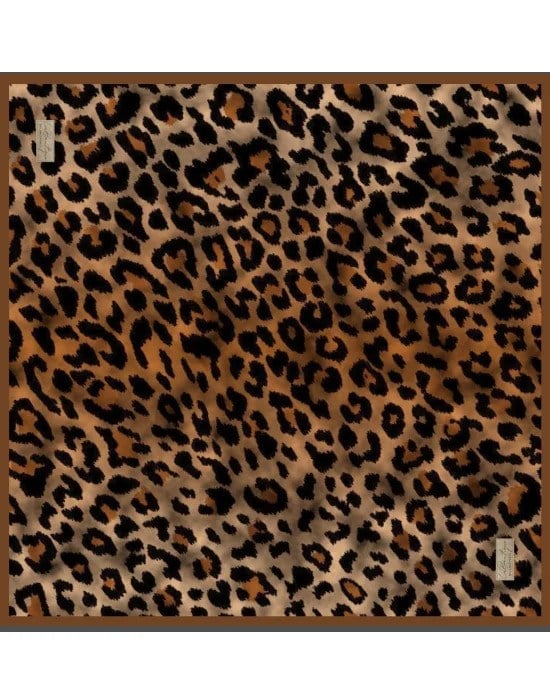 La Boutique Güz Eşarp 2464 02 Camel Leopar Desen