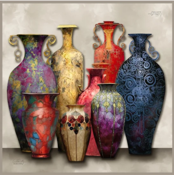 La Boutique Saf Tivil İpek 2709 A02 Taş Rengi Mercan Obje Desen
