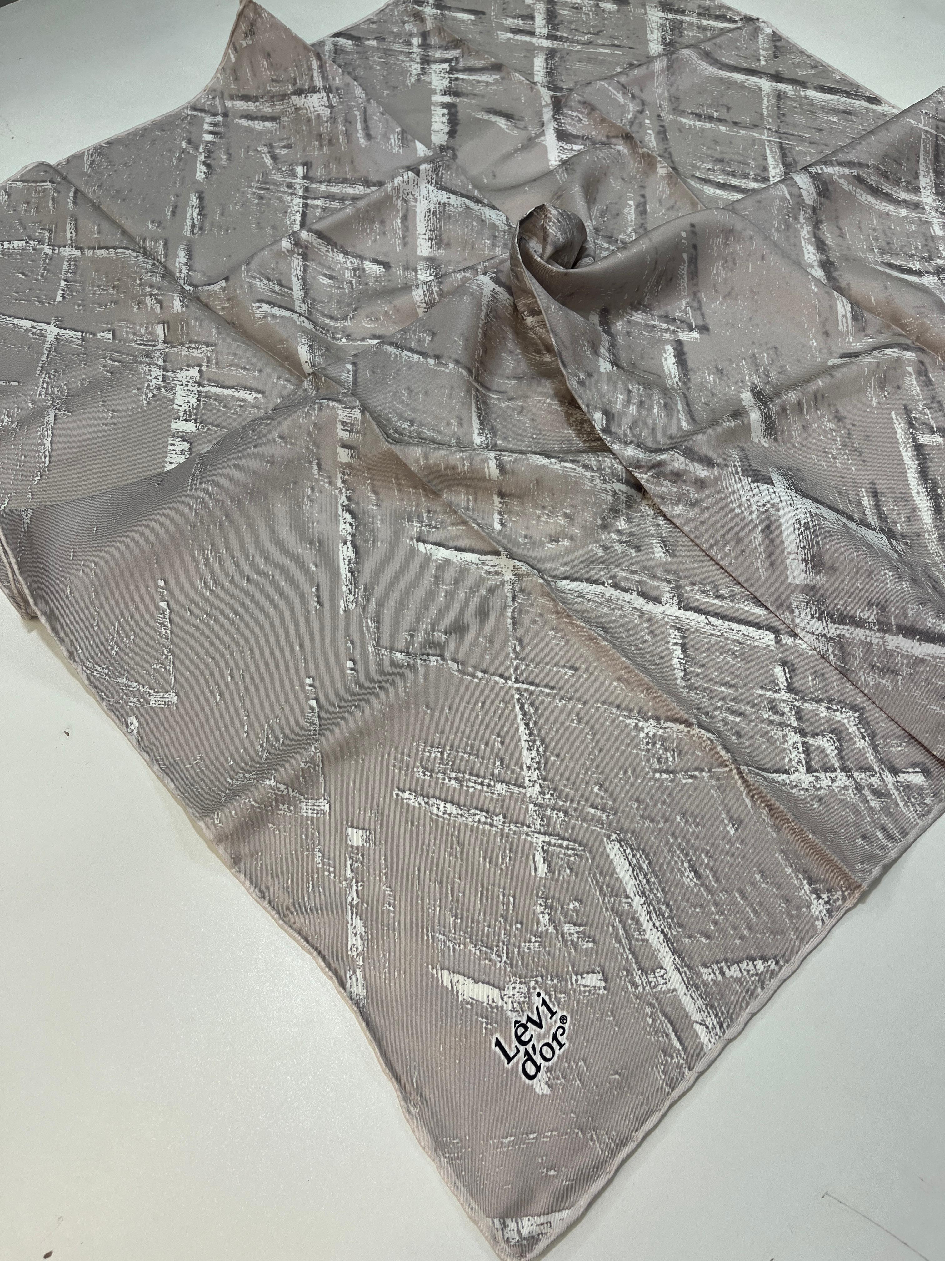 Levidor Pudra Tivil İpek Eşarp IST 82301 - 2 Karışık Desen