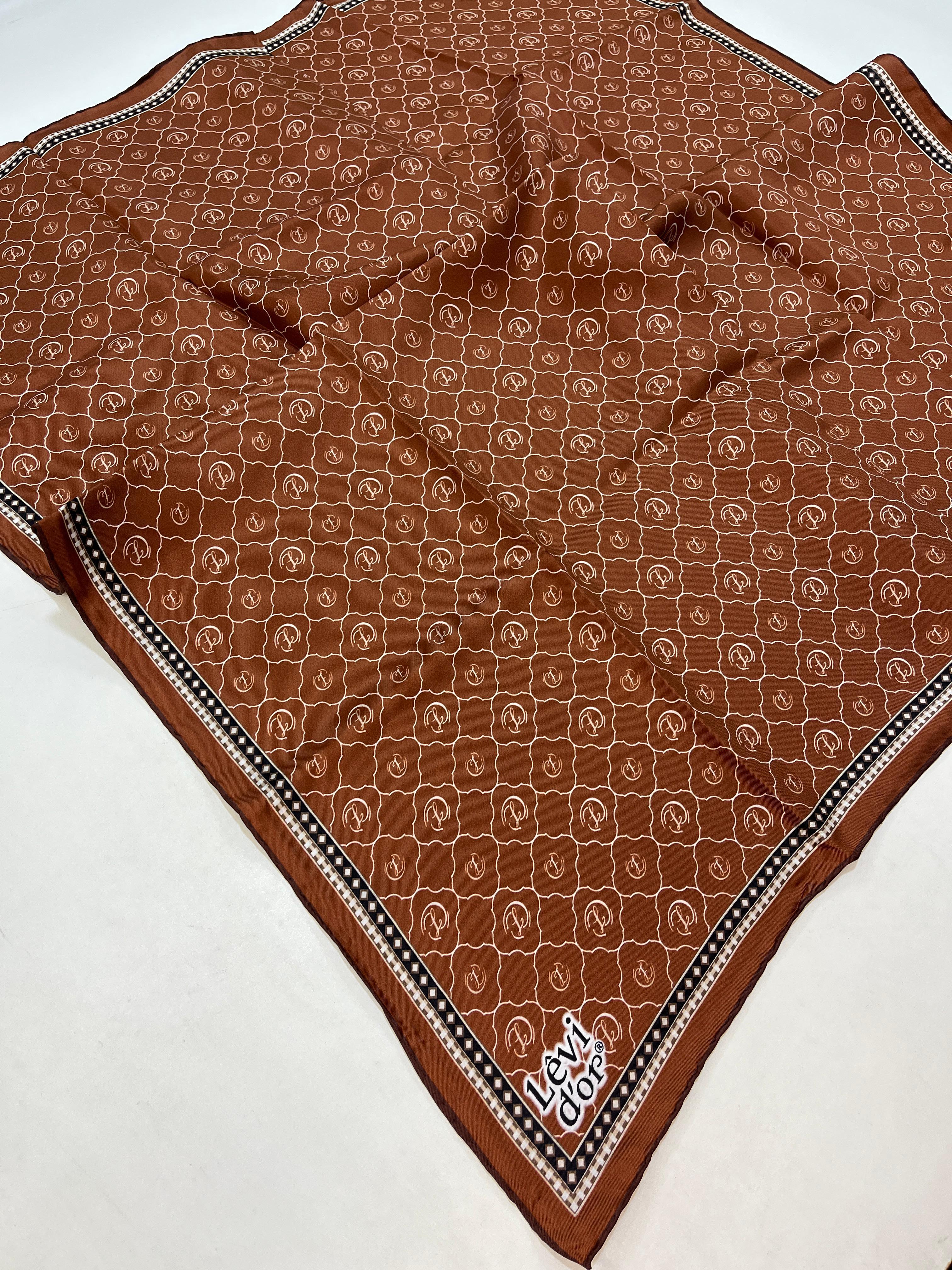 Levidor Taba Tivil İpek Eşarp IST 68108 - 1 Karışık Desen