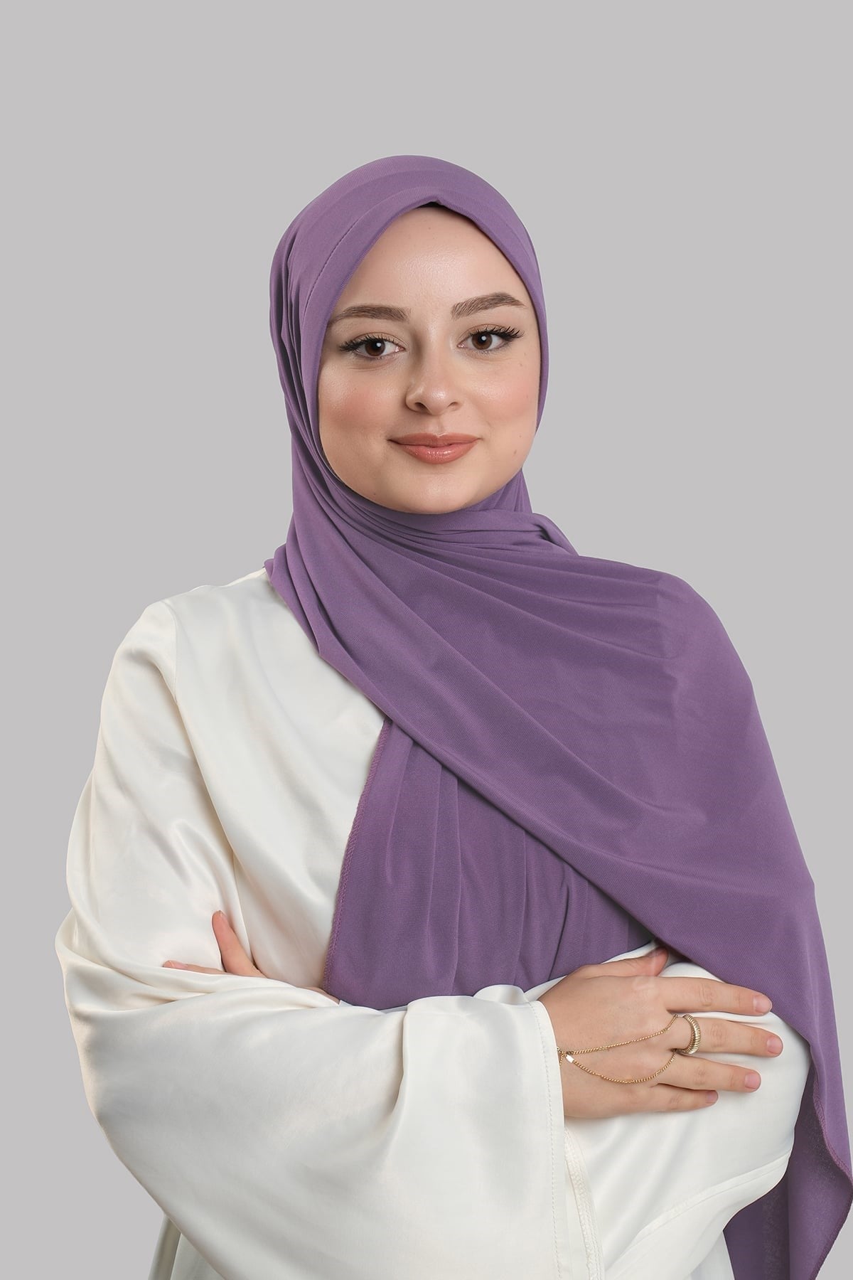 Mor Pratik Hazır Geçmeli Şal Sandy Önü Süngerli 2412_22