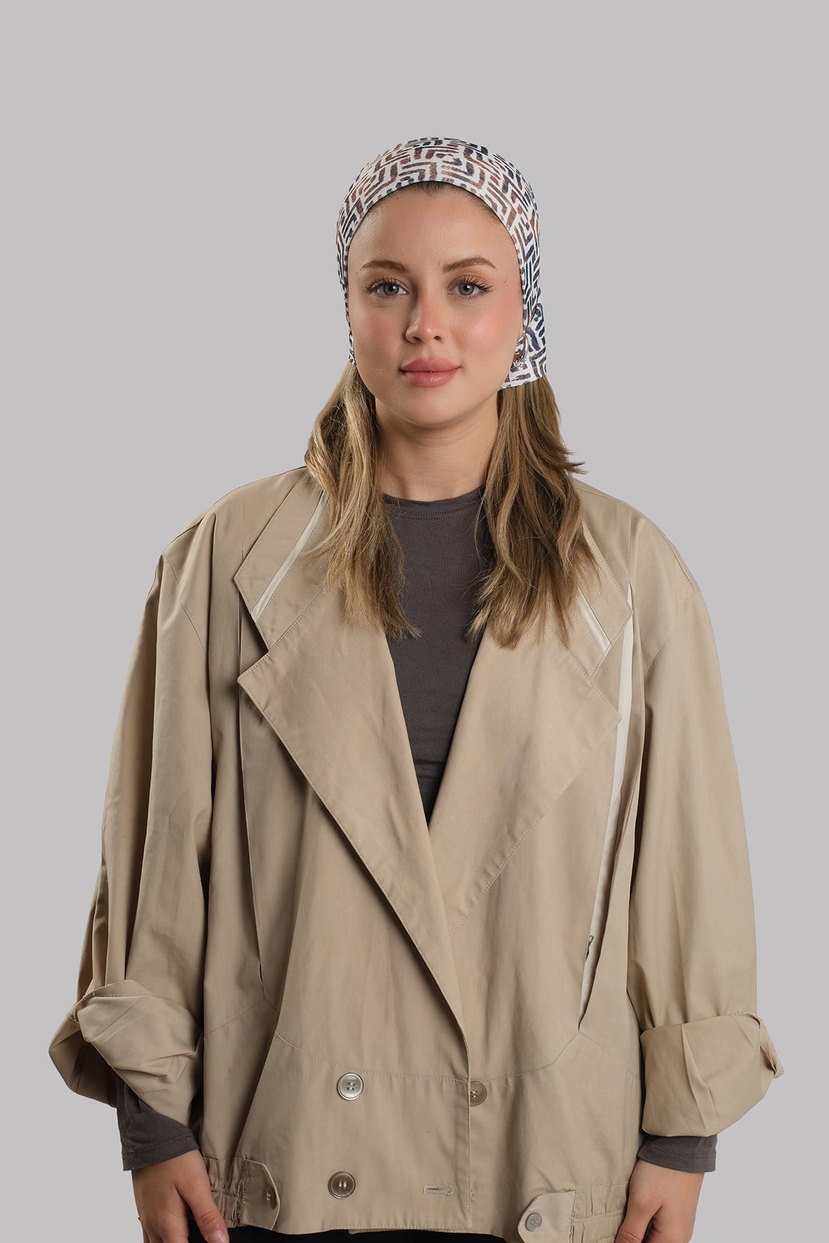 Petrol Mavisi Pratik Hazır Geçmeli Buff Bandana Sandy Desenli Boru Bone 2418_17