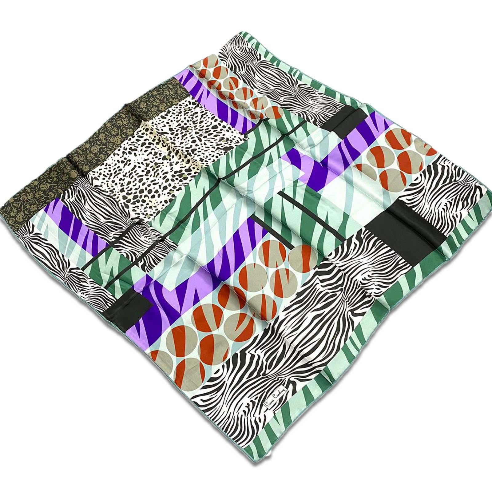 Pierre Cardin Satin Silk Scarf 30183