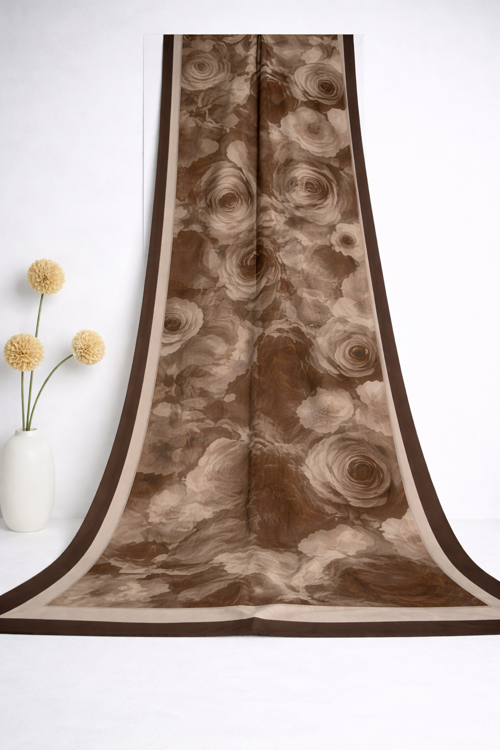 Shawl Secret Cool Fresh Şal 53869 Kahve 