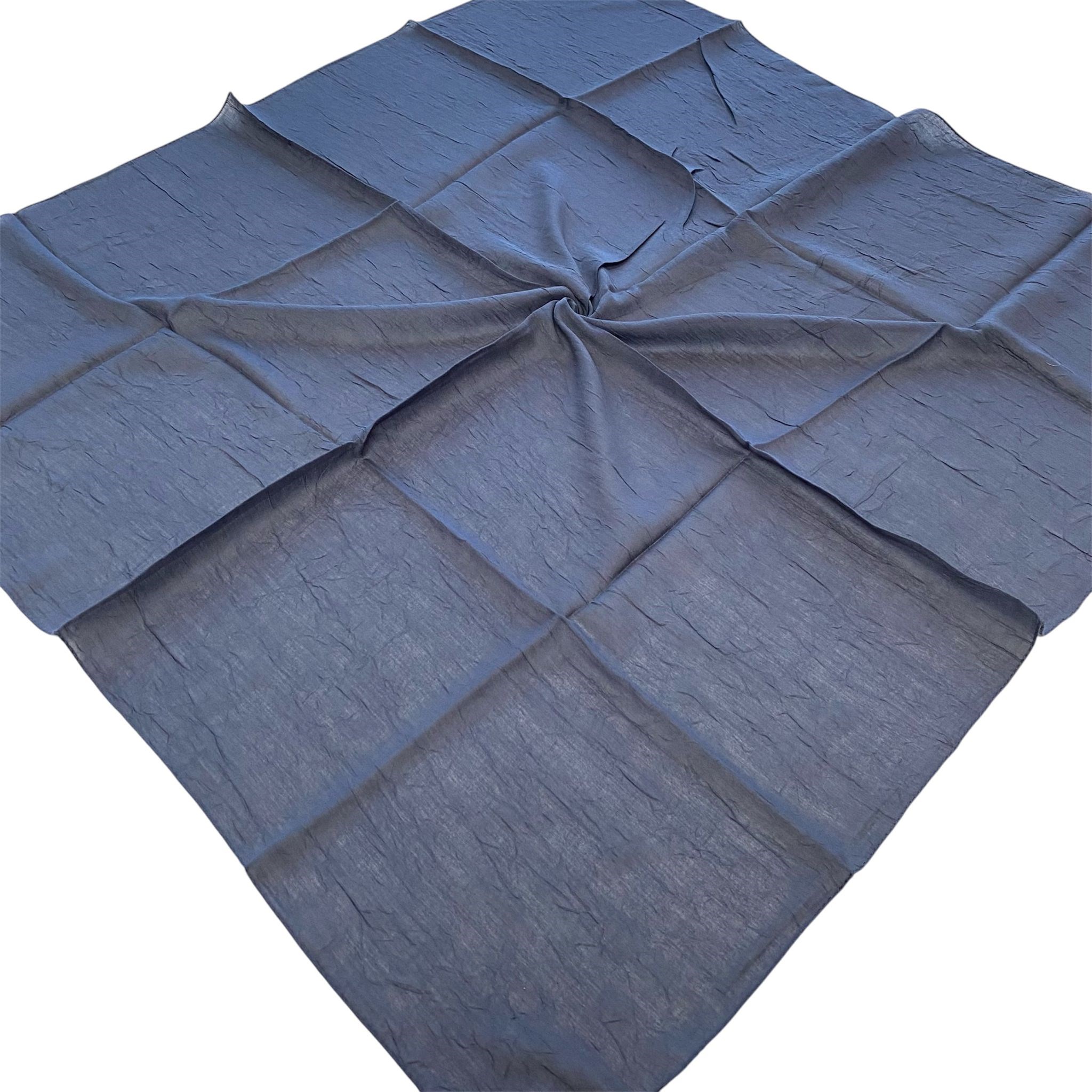 Shawl Secret Dört Mevsim Bambu Eşarp İndigo 55378