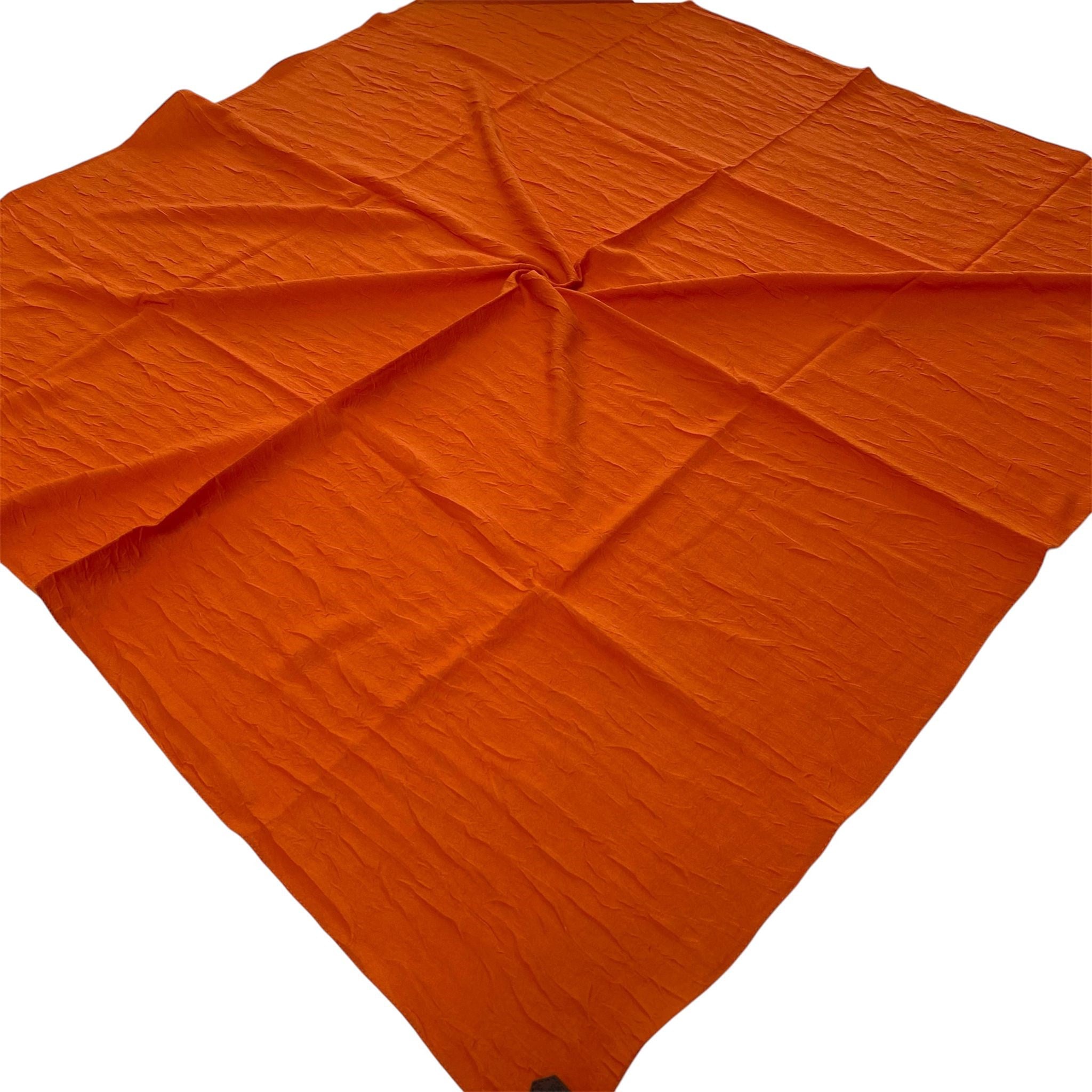 Shawl Secret Dört Mevsim Bambu Eşarp Neon Turuncu 55371