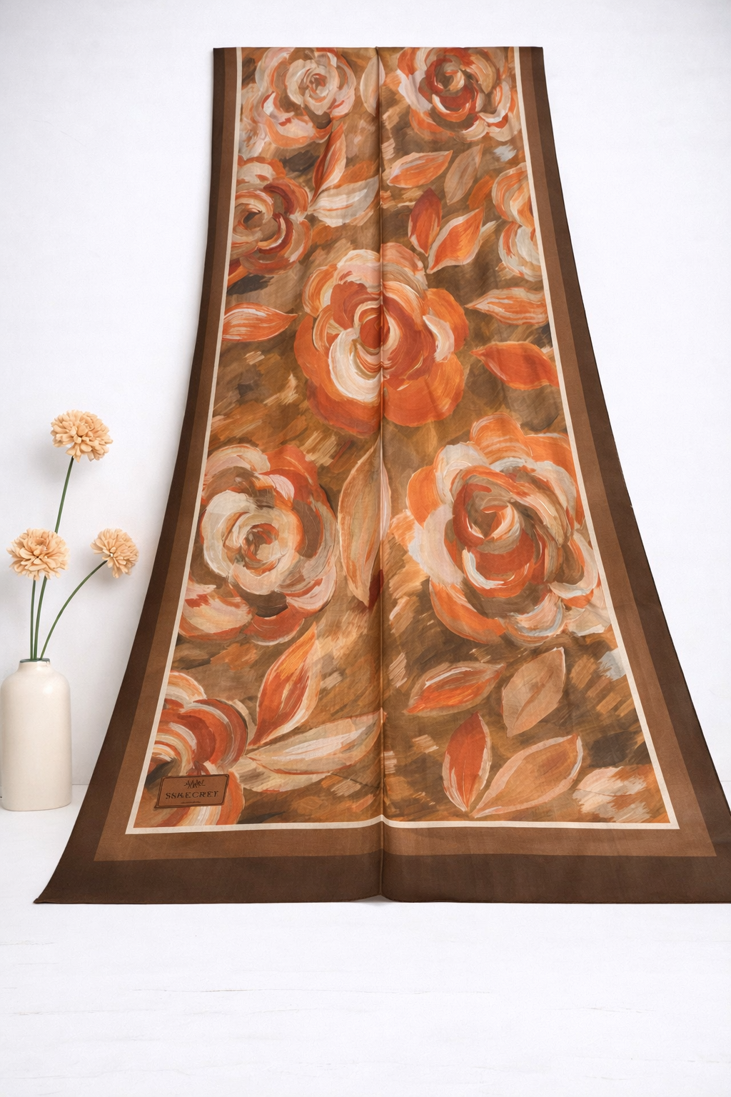 Shawl Secret Glamour Şal 54045 Taba 