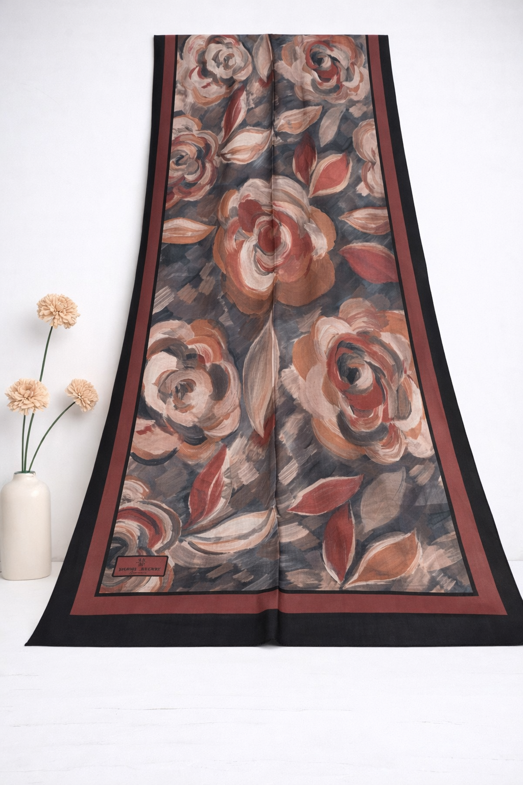 Shawl Secret Glamour Şal 54046 Bordo