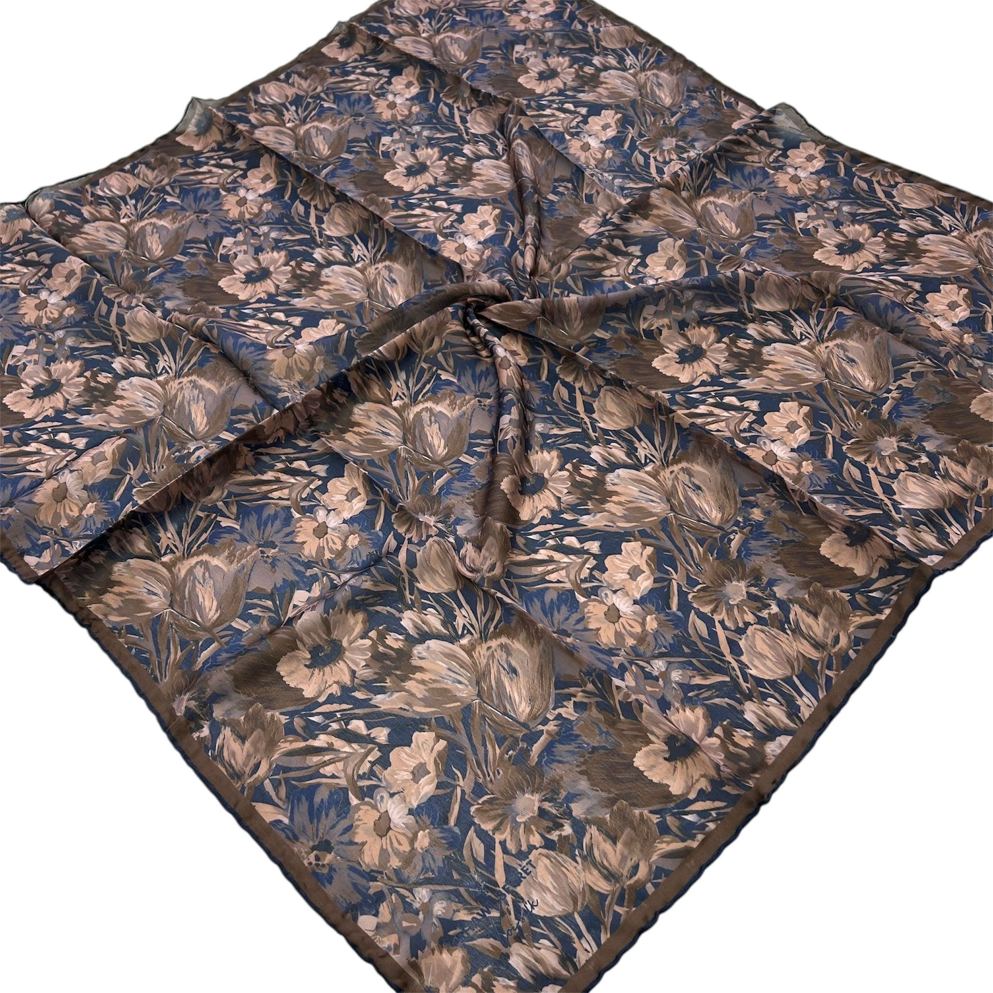 Shawl Secret Loi Silk İpeksi Eşarp Haki 54186
