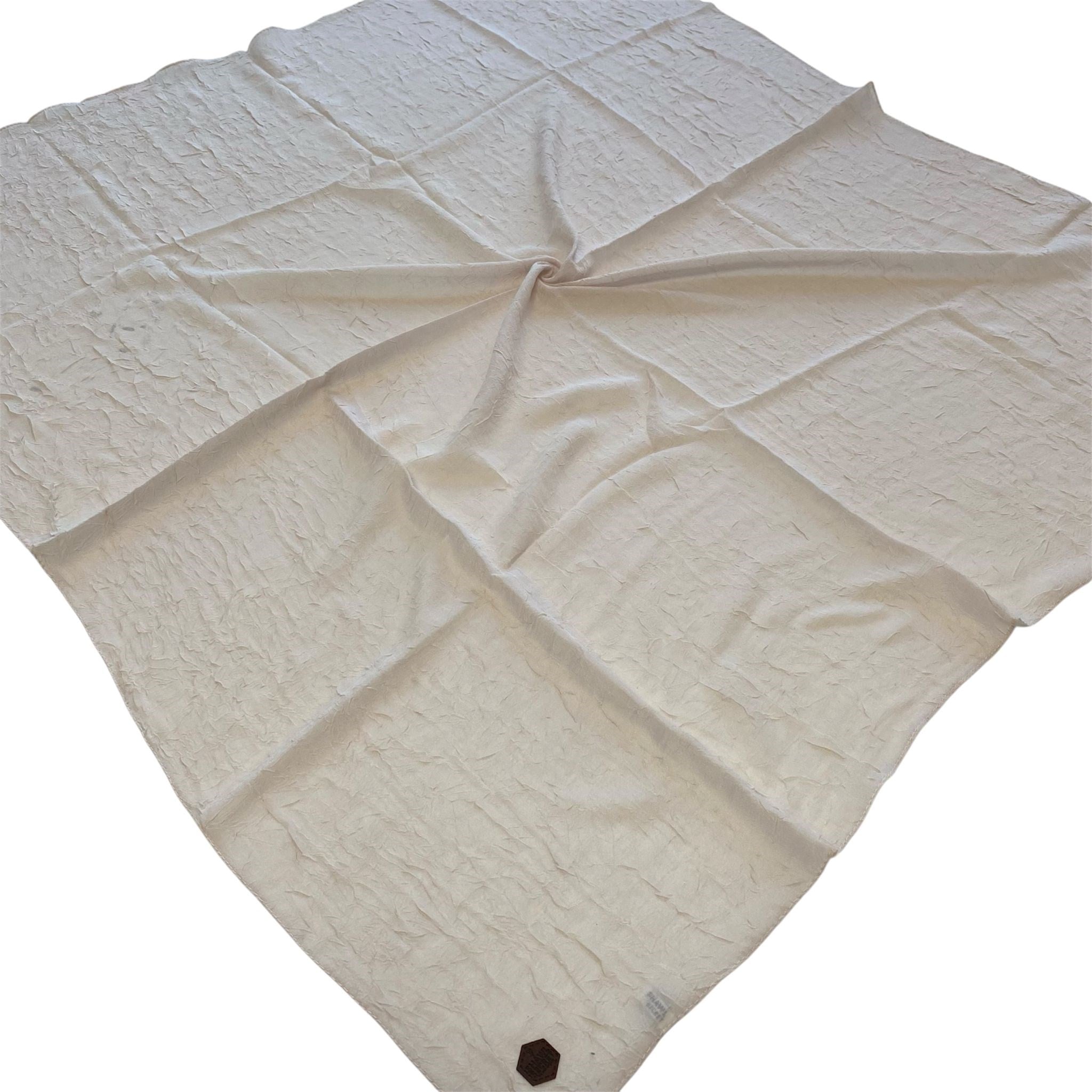 Shawl Secret Yazlık Kraş Eşarp Açık Bej 55100