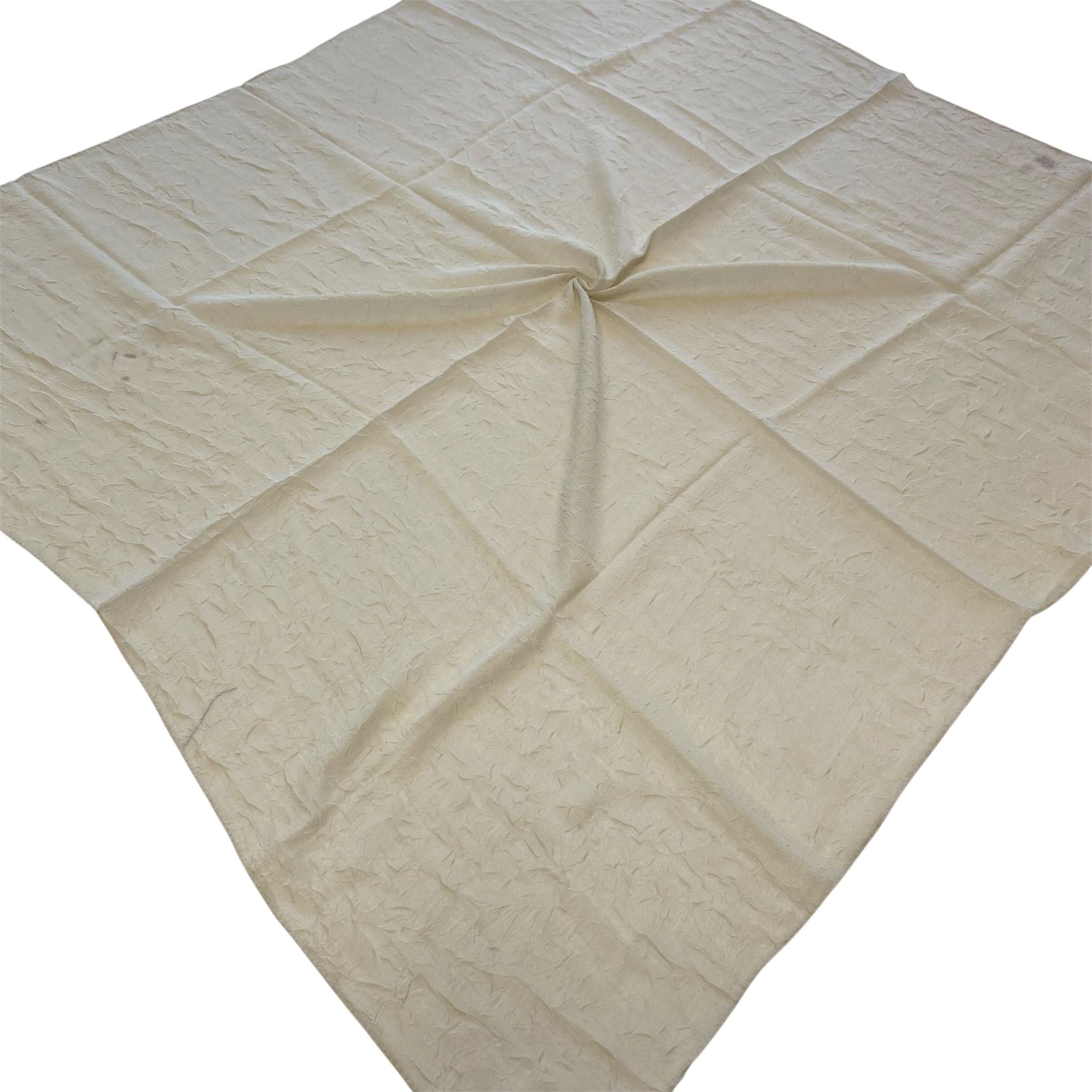 Shawl Secret Yazlık Kraş Eşarp Bej 55069