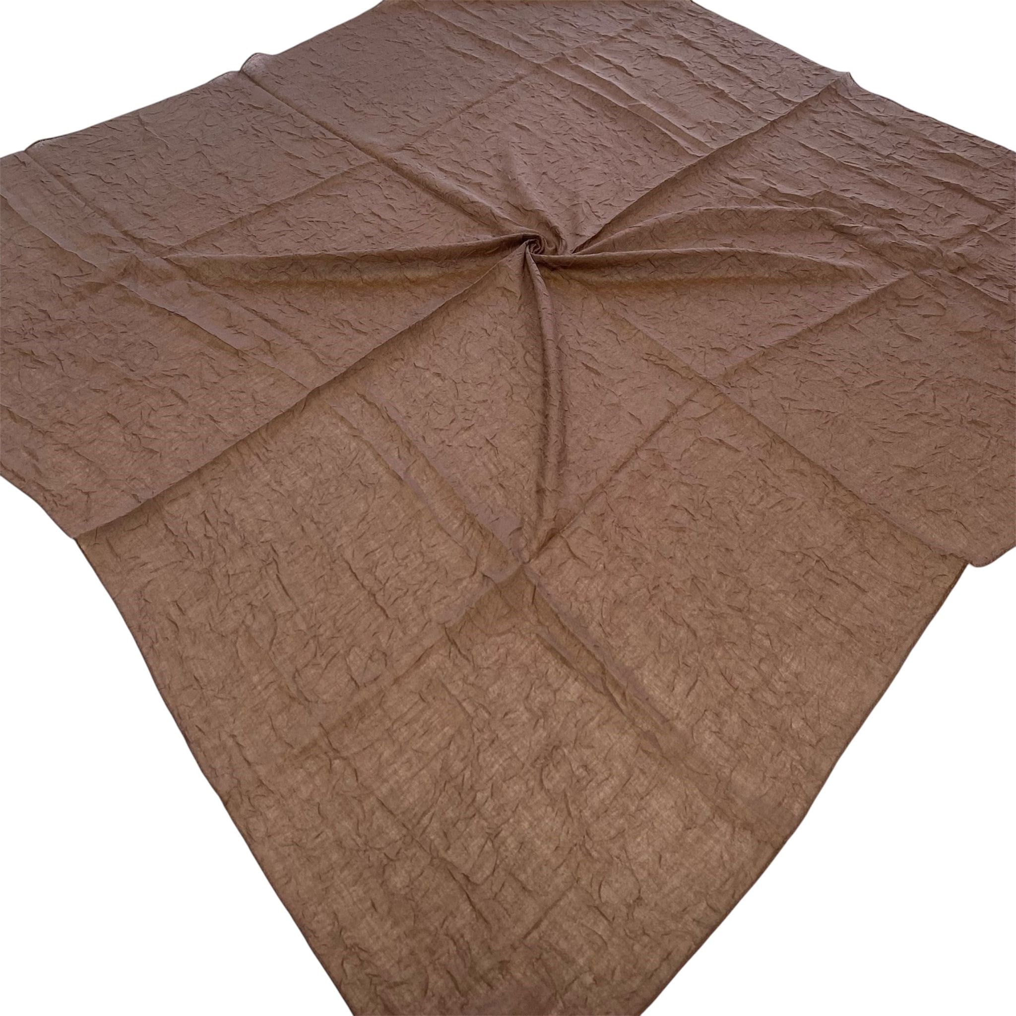 Shawl Secret Yazlık Kraş Eşarp Çikolata Kahvesi 55056