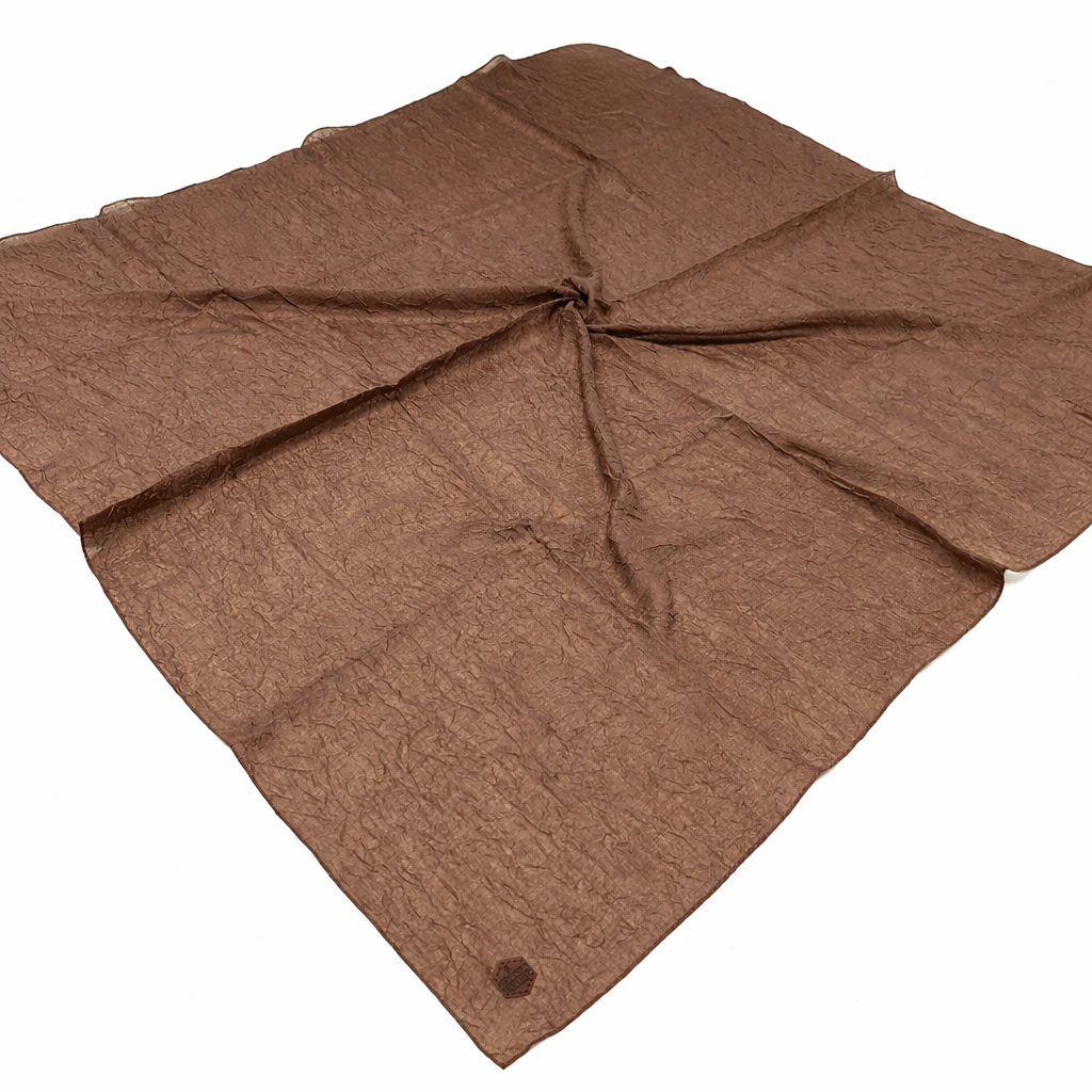 Shawl Secret Yazlık Kraş Eşarp Kahve 53852