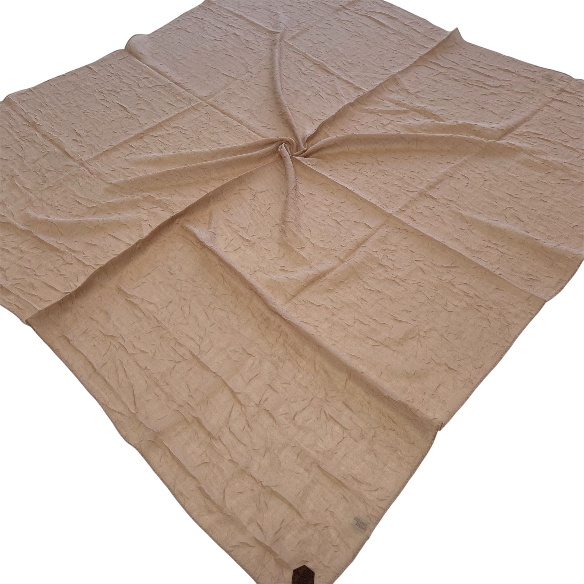 Shawl Secret Yazlık Kraş Eşarp Pudra 55099