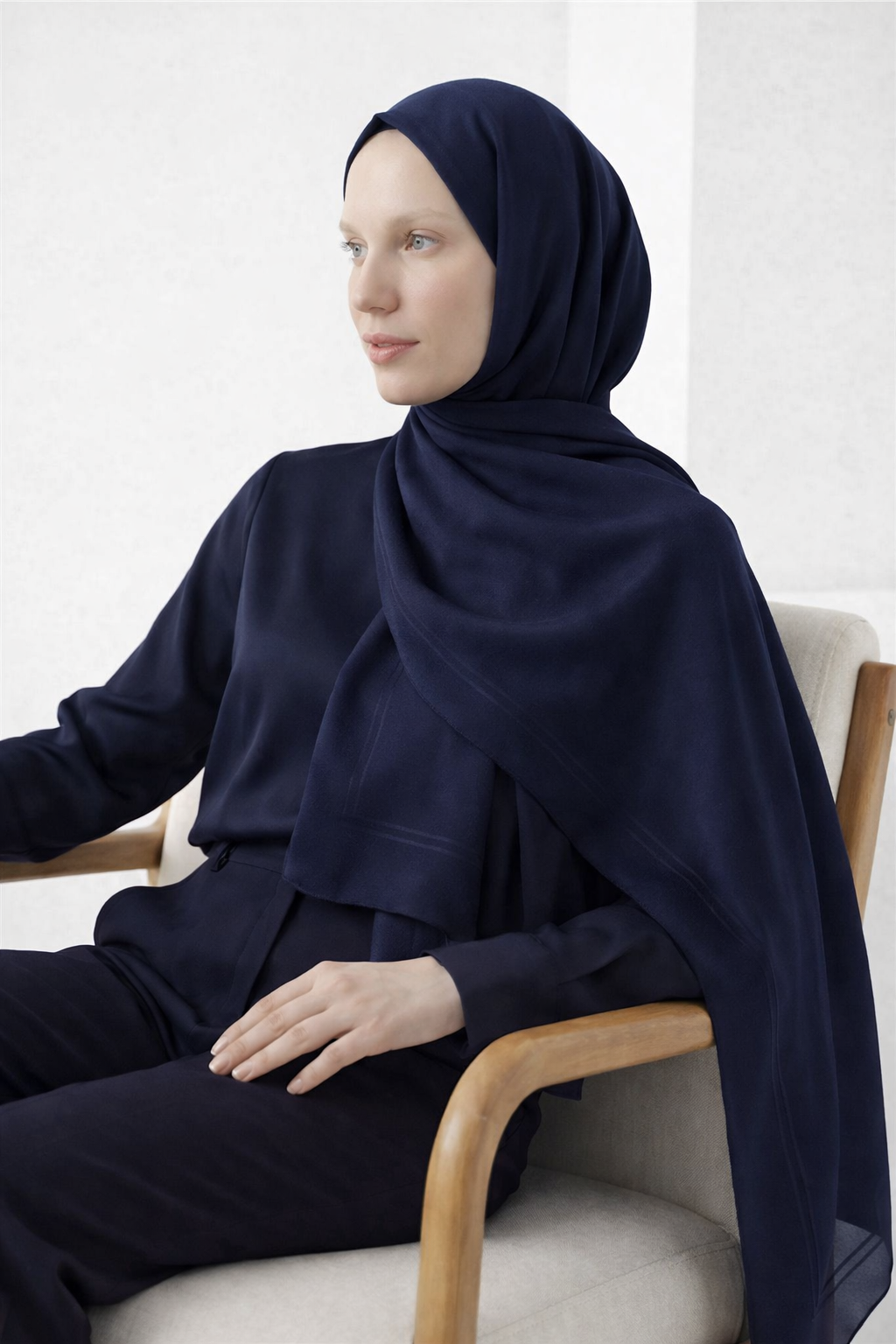 Silk Home Liva Şal IST 481001.02 Lacivert