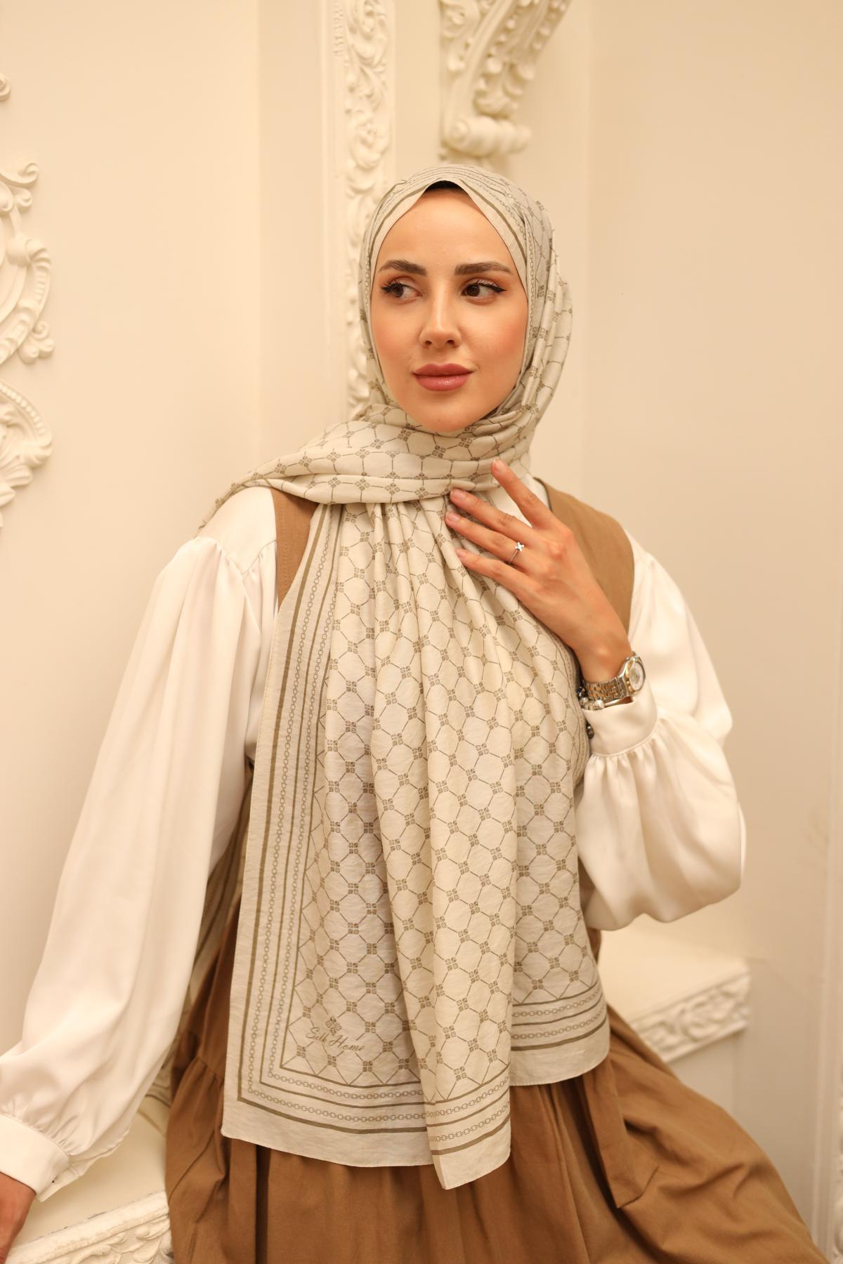 Silk Home Olinda Şal 49005-33 Bej