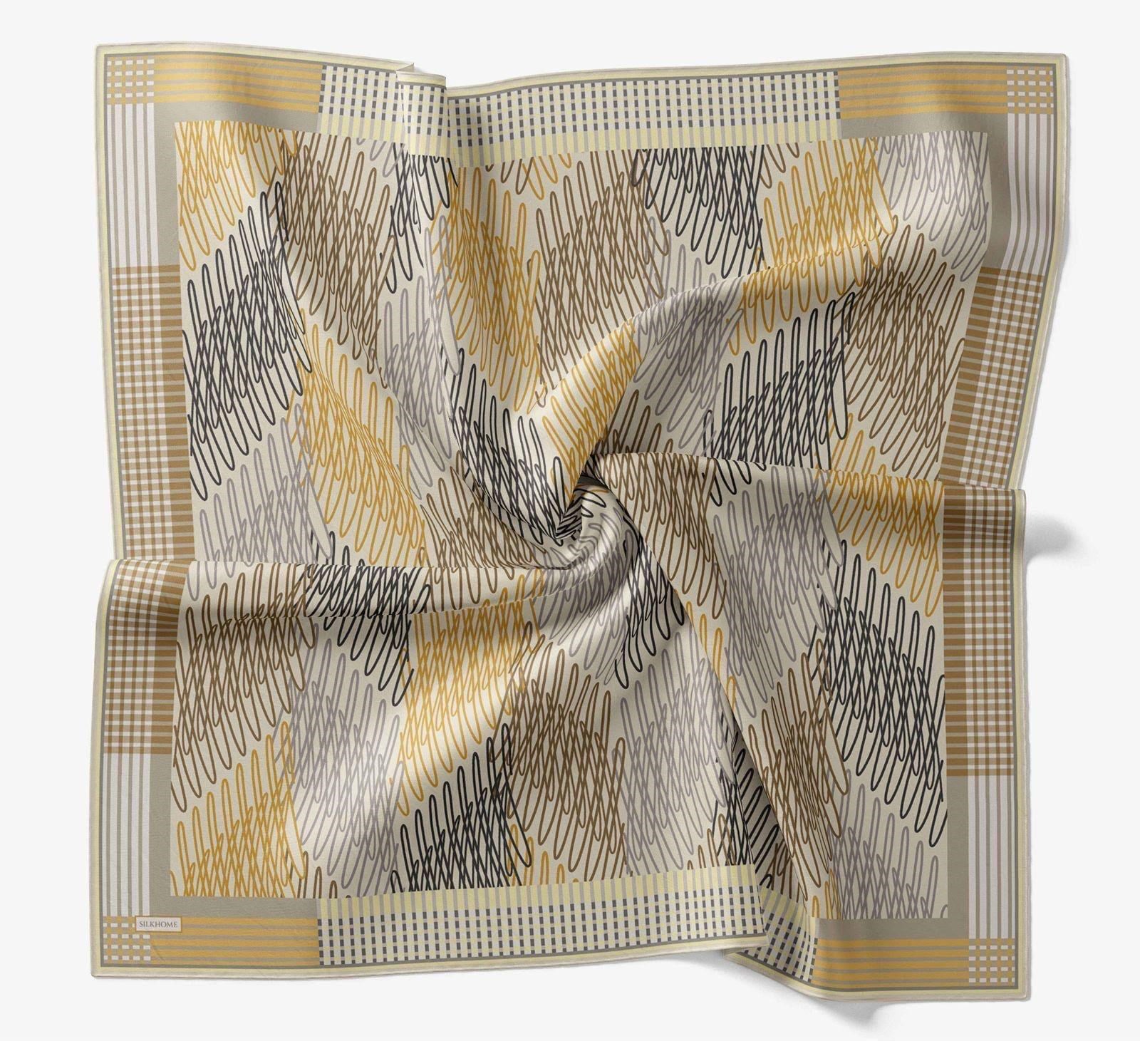 Silk Home Soft Eşarp Çizgi Desenli