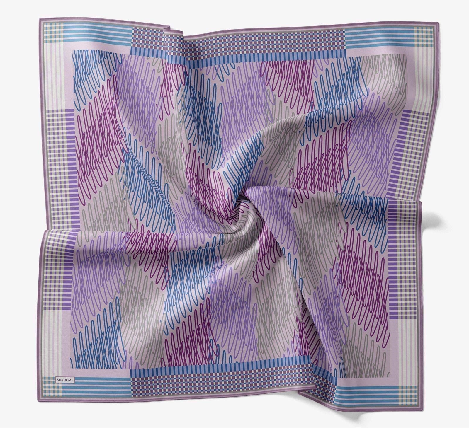 Silk Home Soft Eşarp Çizgi Desenli